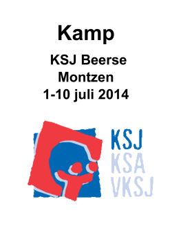 KSJ Beerse Montzen 1