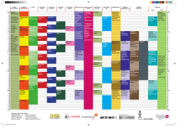 Definitieve programma Cultureel Uitje