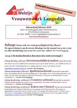 Vrouwenwerk Langedijk