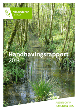 Handhavingsrapport 2013 (pdf - 2,5 MB)