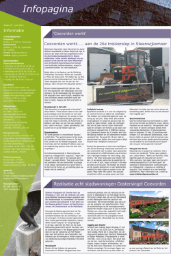 Informatiepagina week 25
