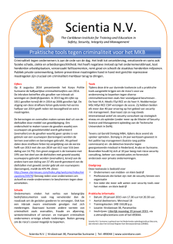 hier - Scientia NV