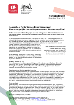 Download het persbericht