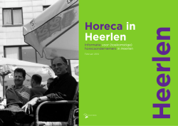 Horeca, meest gestelde vragen