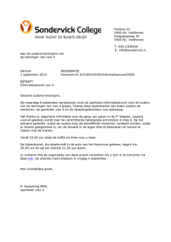 leerjaar 4