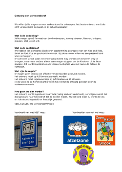Ontwerp een verkeersbord!