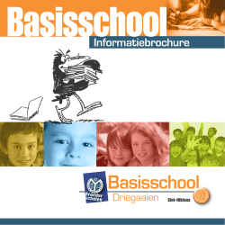Infobrochure - basisschool Driegaaien
