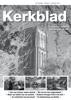 Kerkblad december 2014