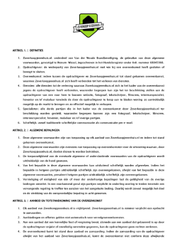 Download hier onze algemene voorwaarden