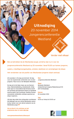 Verdermet elkaar - LTO Glaskracht Nederland