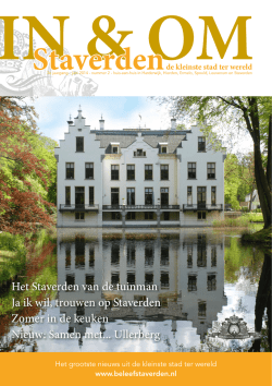Het Staverden van de tuinman Ja ik wil, trouwen