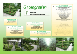 Groengroeien - Campus Tuinbouw