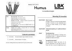Humus 8 - Landbouwkring