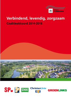 coalitieakkoord - VVD Afdeling Gorinchem