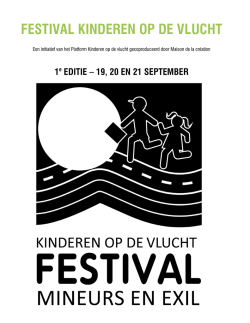 festival kinderen op de vlucht - SDJ Service droits des jeunes
