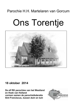 Torentje 18 oktober 2014