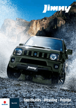 Download de Jimny brochure als PDF