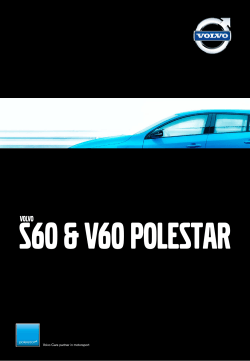 Brochure S60 Polestar - ESD