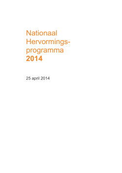 Nationales Reformprogramm - European Commission