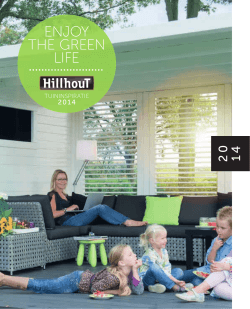 Hillhout Magazine Tuininspiratie 2014