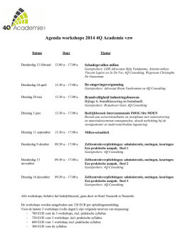 Jaarkalender 2014