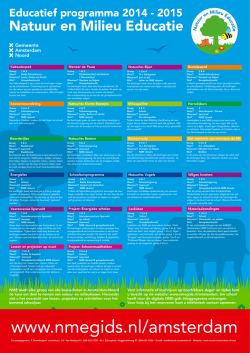 Educatief Programma (PDF, 476 kB) - Stadsdeel Amsterdam