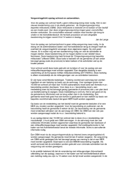 Vergunningplicht opslag schroot en autowrakken. Voor de