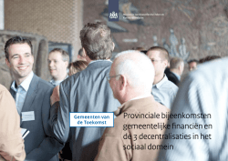 Download de publicatie - Gemeenten van de Toekomst