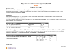 Bijlage Menukaart Kinderen sportief op gewicht (KSG) 2014 RealFit