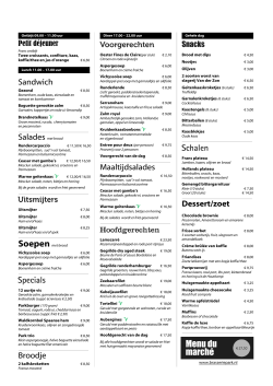 Dinerkaart (pdf)