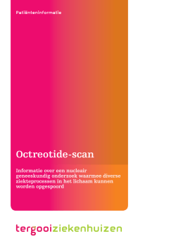 Octreotide-scan [176kb] Nucleaire Geneeskunde