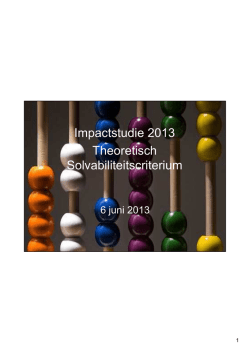 Presentatie UWB project 6 juni