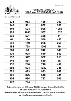 Download document - KWB Sint