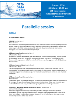 Parallelle sessies
