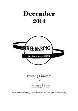 december 2014 - De Keerkring