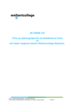 (reken en taal) les 1 0 vastgesteld 6 juni 2014