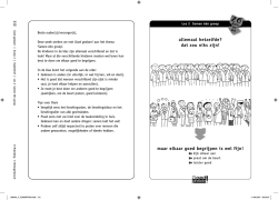 Goed Gedaan Groep 3 Les 2 Samen een groep