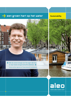 een groen hart op het water