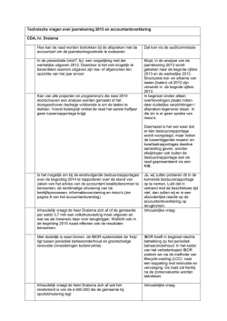beantwoording technische vragen cda en d66