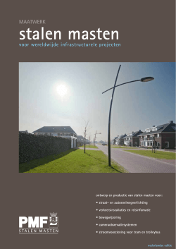 Nederlands - PMF Stalen masten