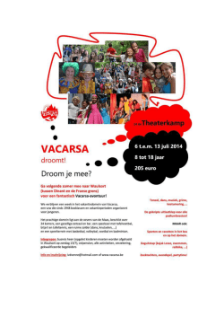 juli 2014 - Vacarsa