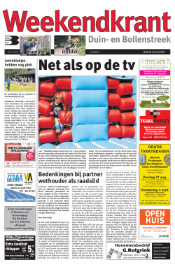 Weekendkrant 2014-08-29 8MB - Archief kranten