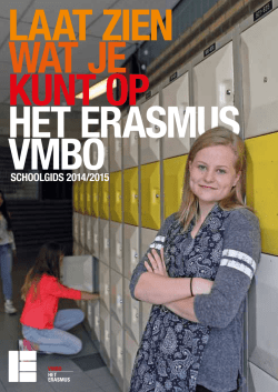 Download schoolgids VMBO 2014-2015