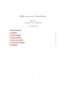 Theorie week 4 PDF - A