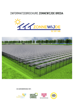 informatiebrochure zonnewijde breda