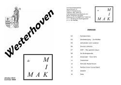 MikMak oktober 2014 - Nummer 3909 - Westerhoven