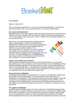 nieuwsbrief oktober 2014 BoekelNet