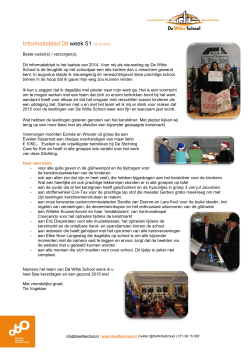 Informatieblad 09 week 51 19-12-2014
