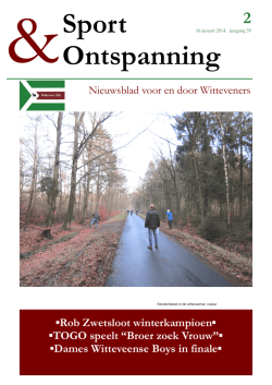 Broer zoek Vrouw - Dorp Witteveen