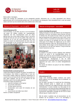 Info Digi 20 De Scheperstee